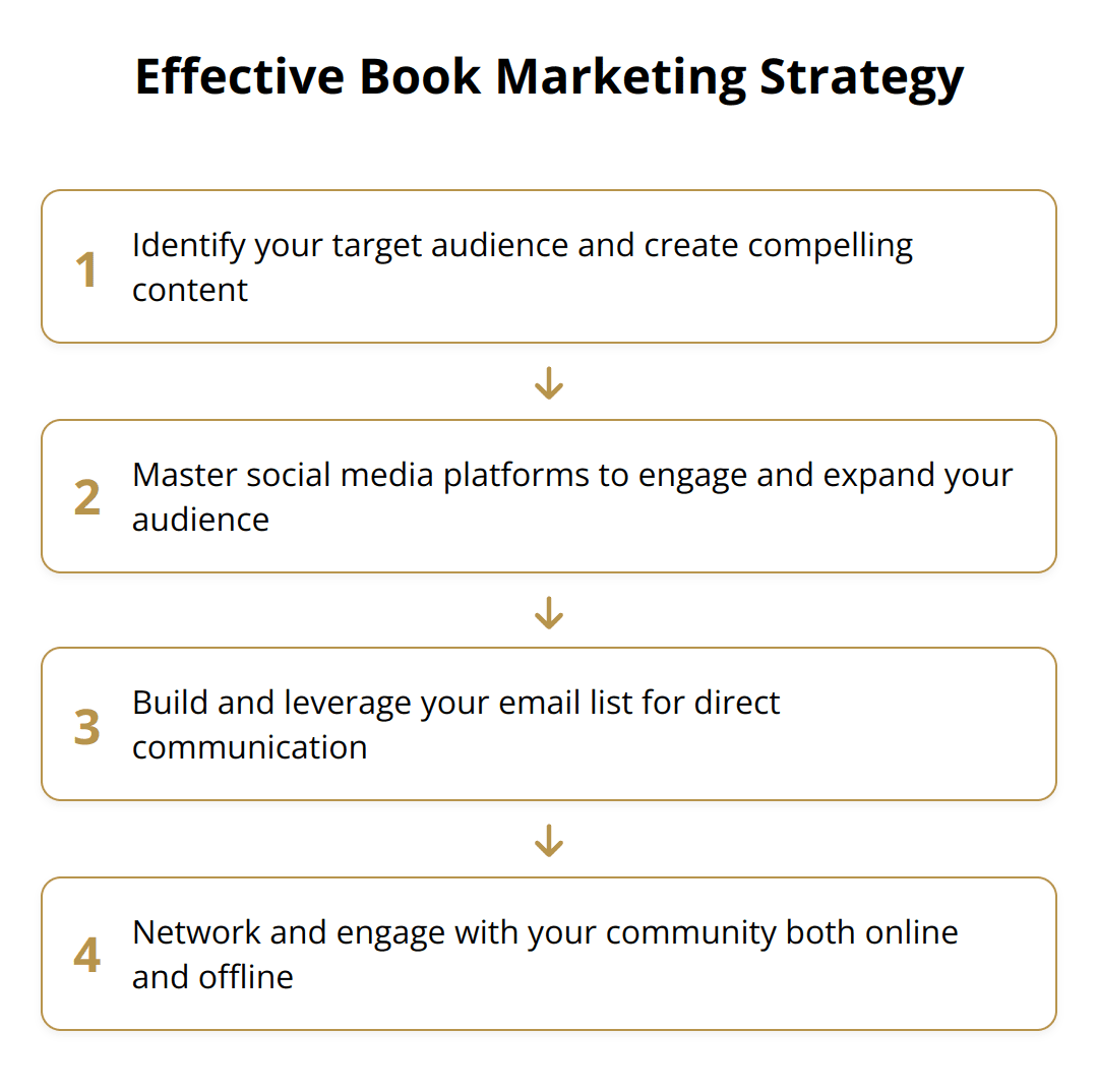 Flow Chart - Effective Book Marketing Strategy