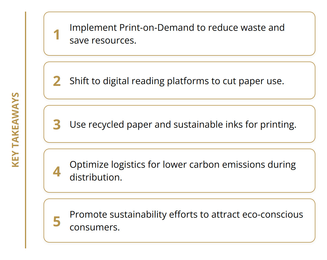 Key Takeaways - Why You Should Consider Eco-Friendly Publishing Options