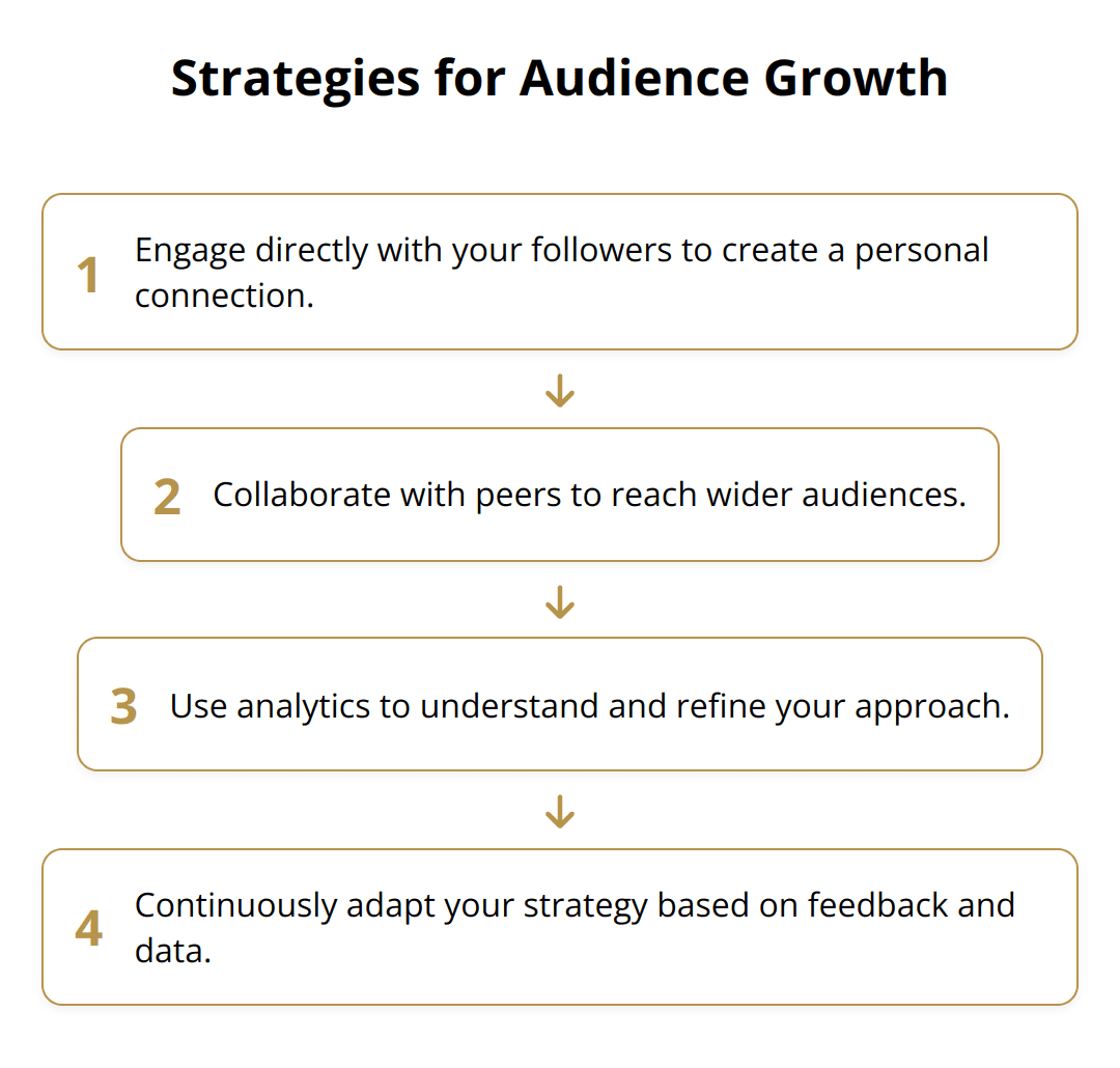 Flow Chart - Strategies for Audience Growth