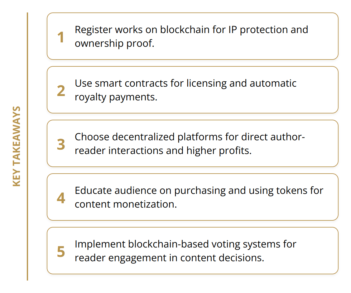 Key Takeaways - What is Blockchain's Role in Publishing?