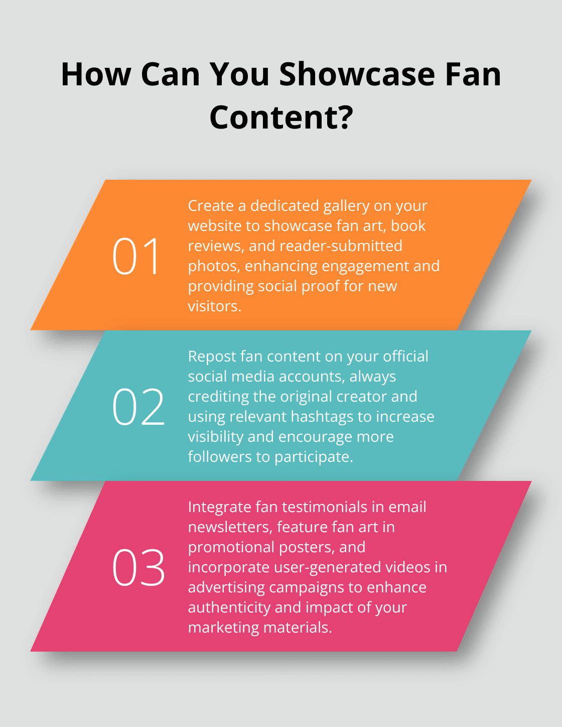 Infographic: How Can You Showcase Fan Content?