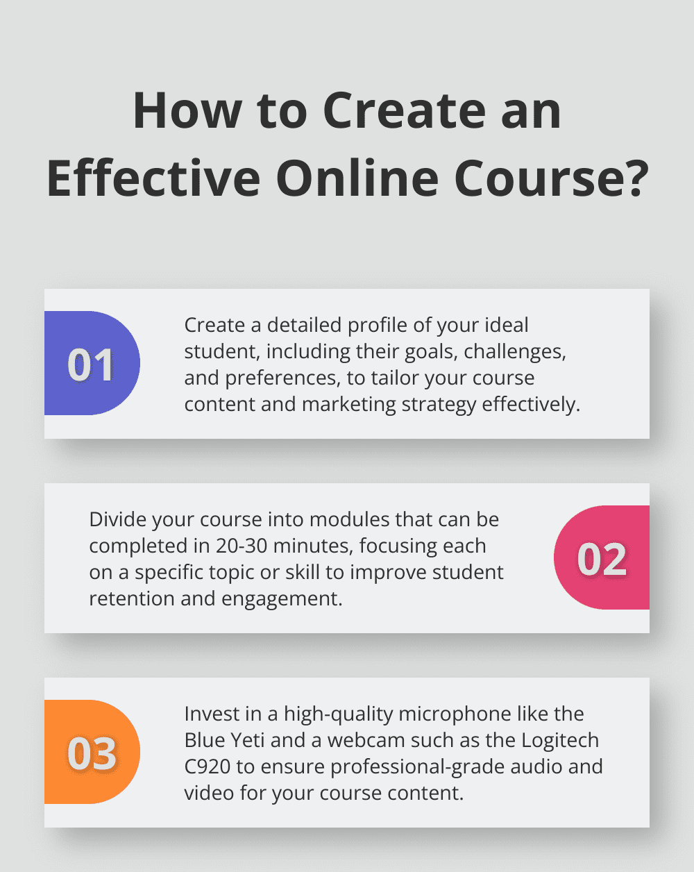 Infographic: How to Create an Effective Online Course? - Author Online Course Creation