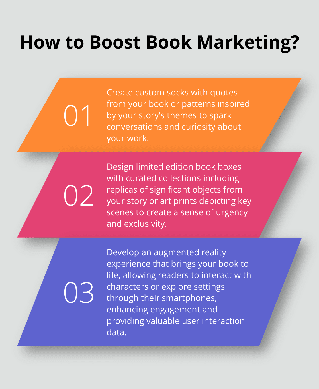 Infographic: How to Boost Book Marketing? - Book Promotional Swag