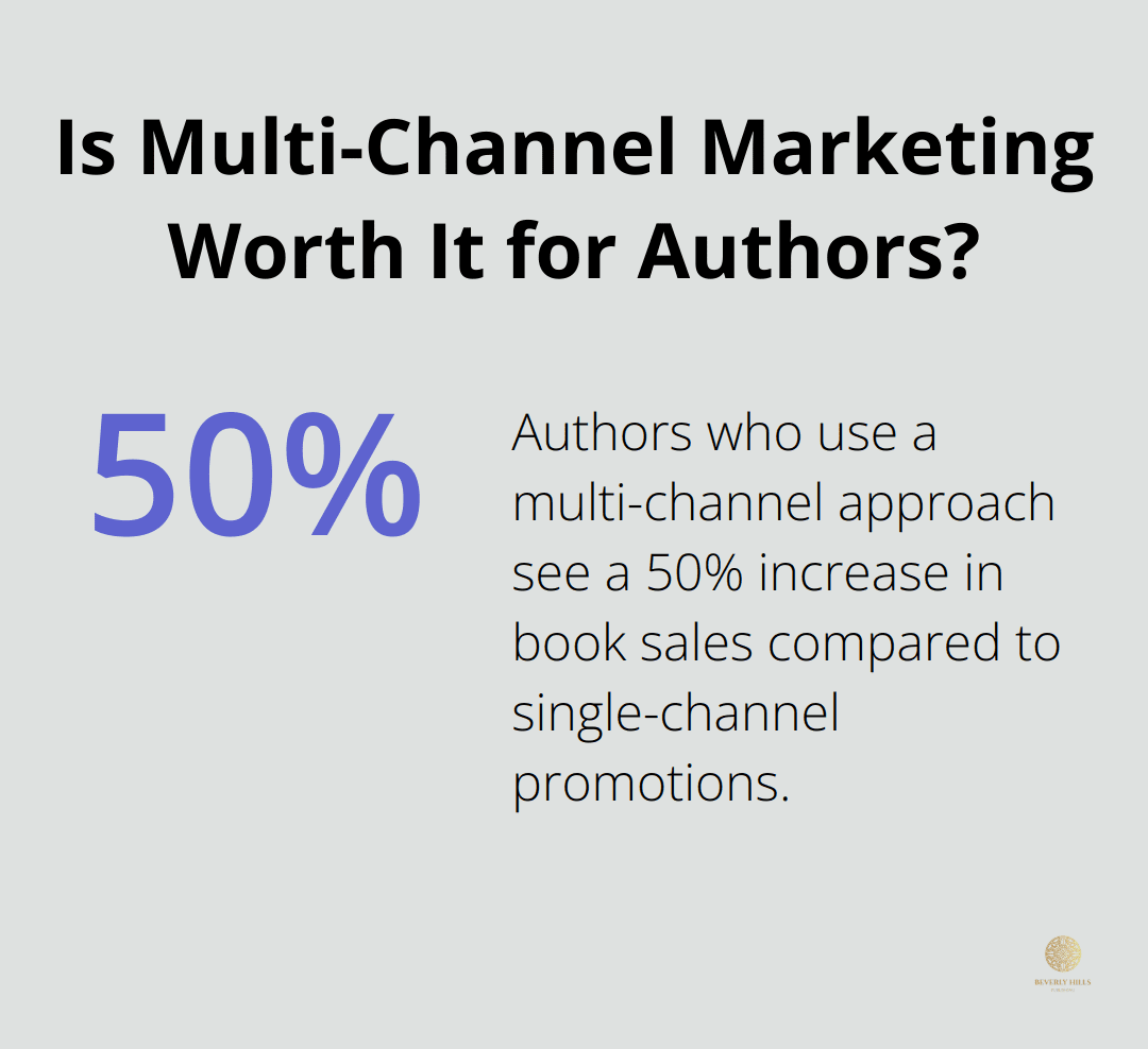 Infographic: Is Multi-Channel Marketing Worth It for Authors?